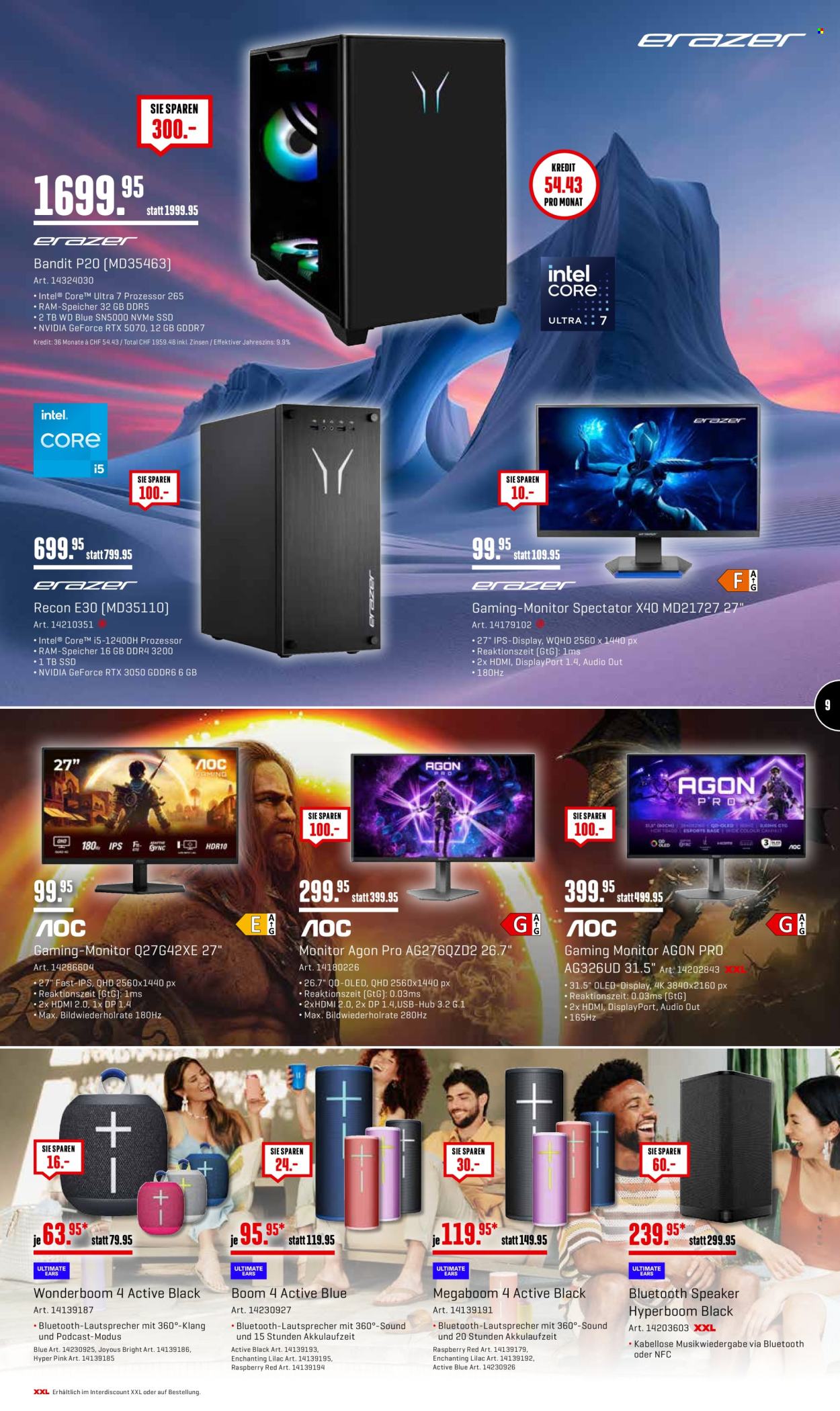 Volantino Interdiscount - 4.5.2026 - 24.5.2026. Pagina 9. Pagina 9