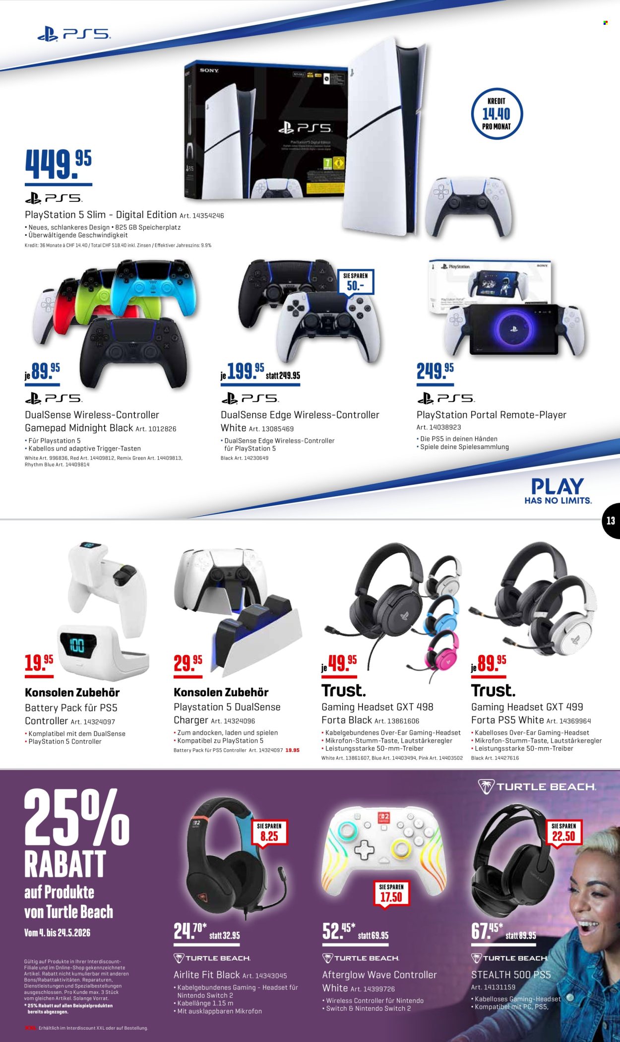 Volantino Interdiscount - 4.5.2026 - 24.5.2026. Pagina 13. Pagina 13