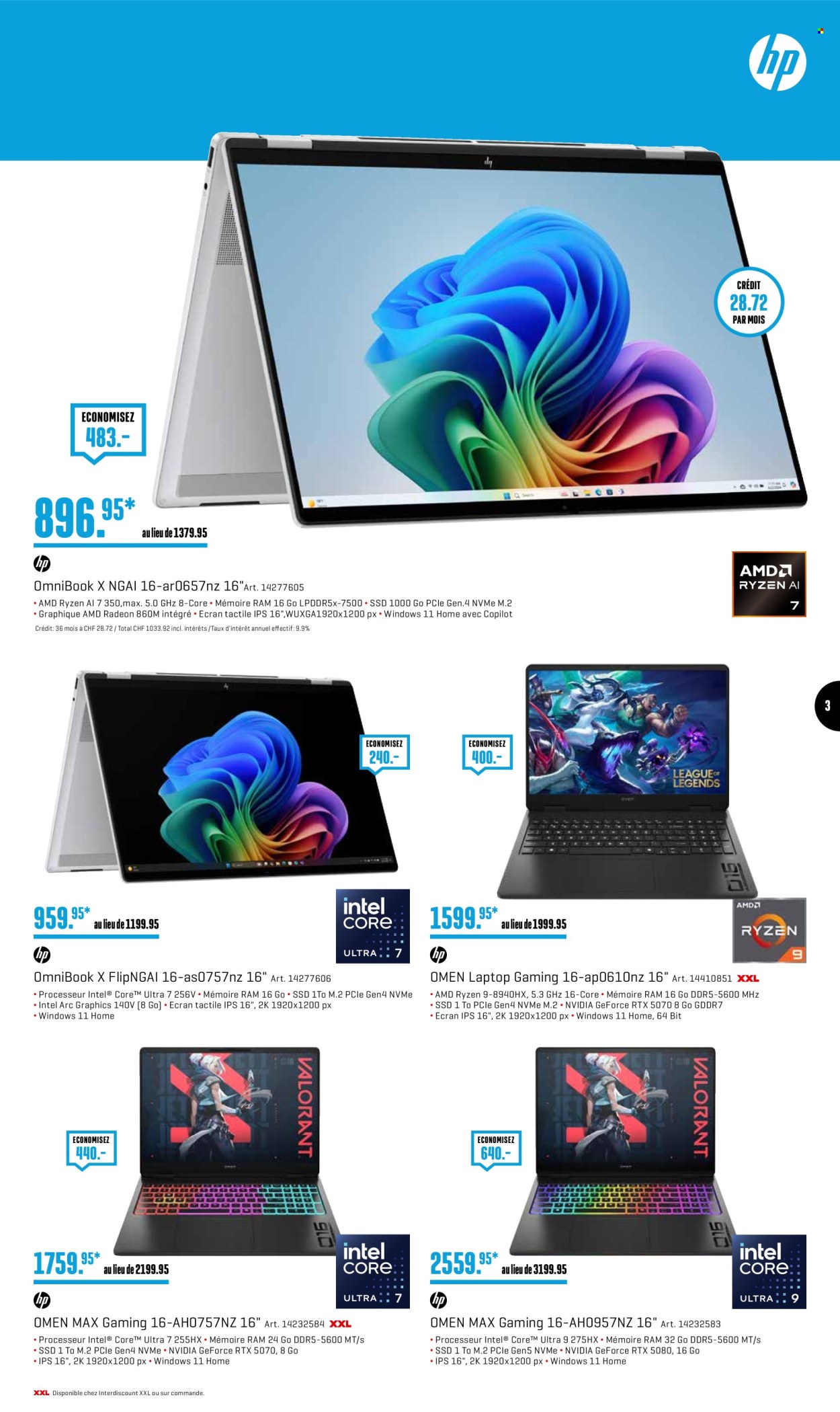 Volantino Interdiscount - 4.5.2026 - 24.5.2026. Pagina 3. Pagina 3
