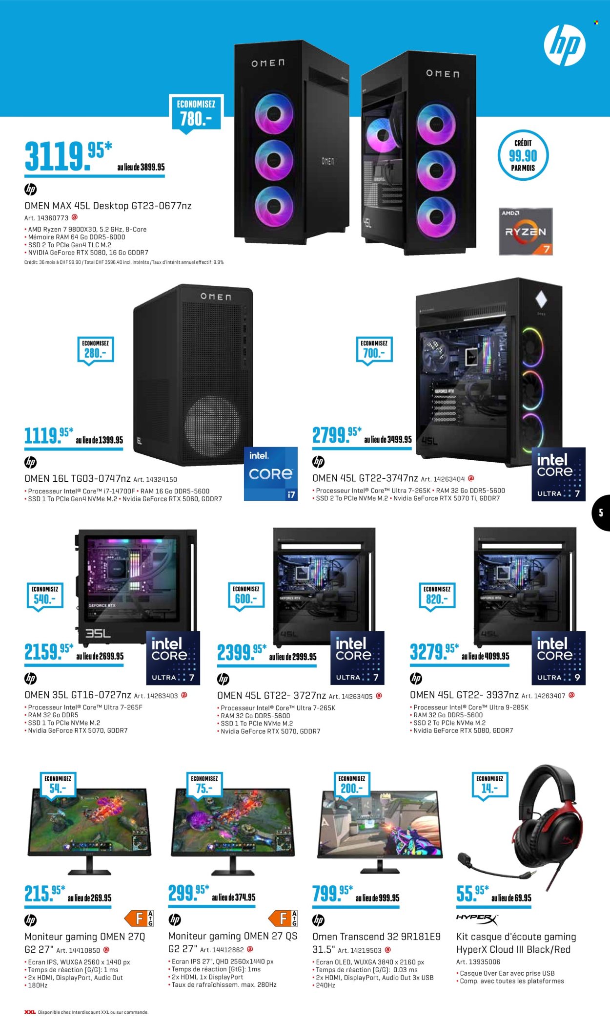 Volantino Interdiscount - 4.5.2026 - 24.5.2026. Pagina 5. Pagina 5