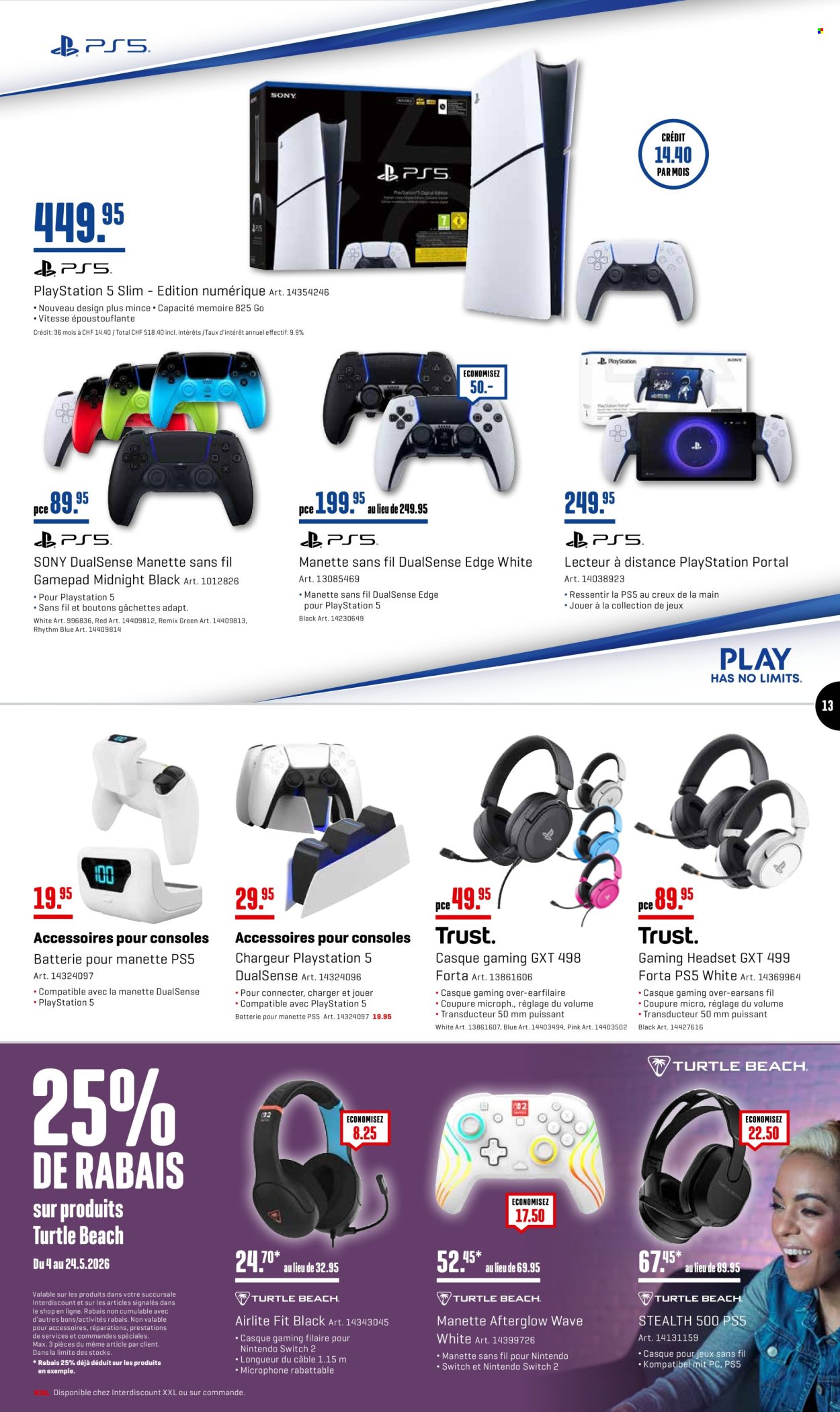 Volantino Interdiscount - 4.5.2026 - 24.5.2026. Pagina 13. Pagina 13