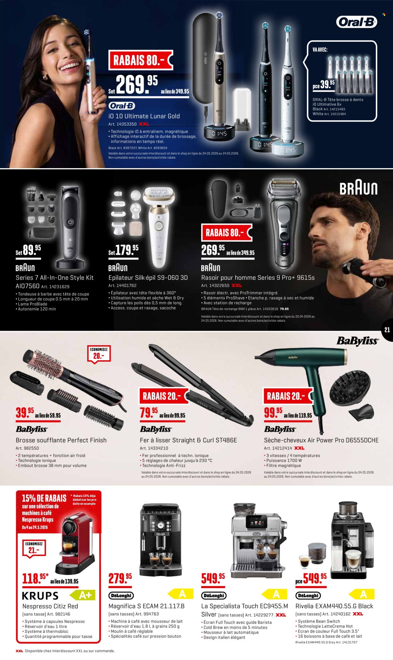 Volantino Interdiscount - 4.5.2026 - 24.5.2026. Pagina 21. Pagina 21
