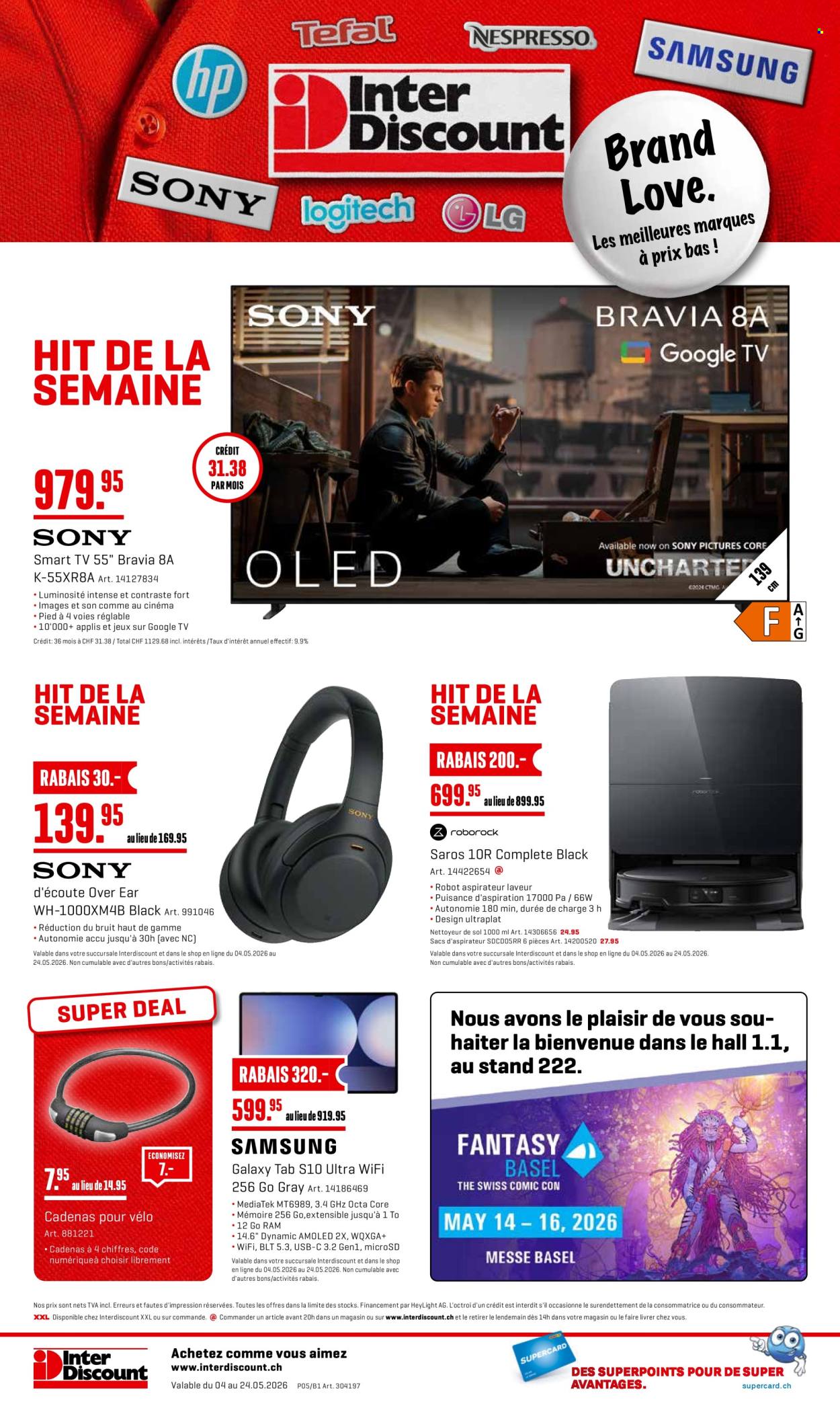 Volantino Interdiscount - 4.5.2026 - 24.5.2026. Pagina 32. Pagina 32