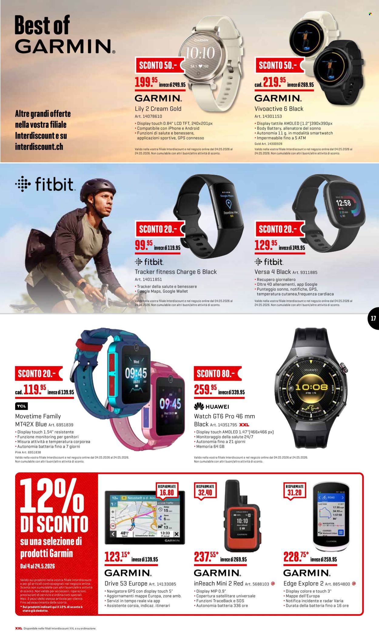 Volantino Interdiscount - 4.5.2026 - 24.5.2026. Pagina 17. Pagina 17