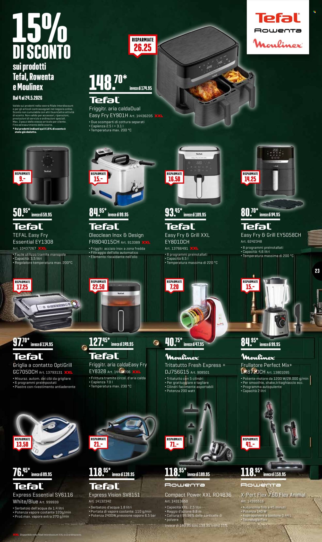 Volantino Interdiscount - 4.5.2026 - 24.5.2026. Pagina 23. Pagina 23