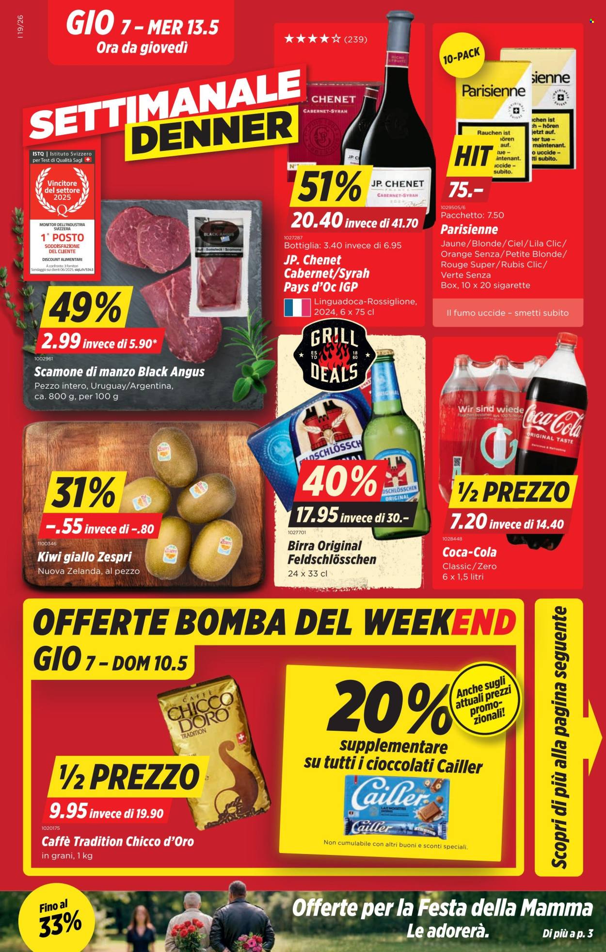 Volantino Denner - 7.5.2026 - 13.5.2026. Pagina 1. Pagina 1