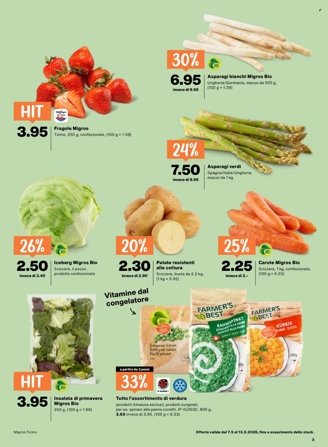 Volantino Migros - 7.5.2026 - 13.5.2026. Pagina 3. Pagina 3