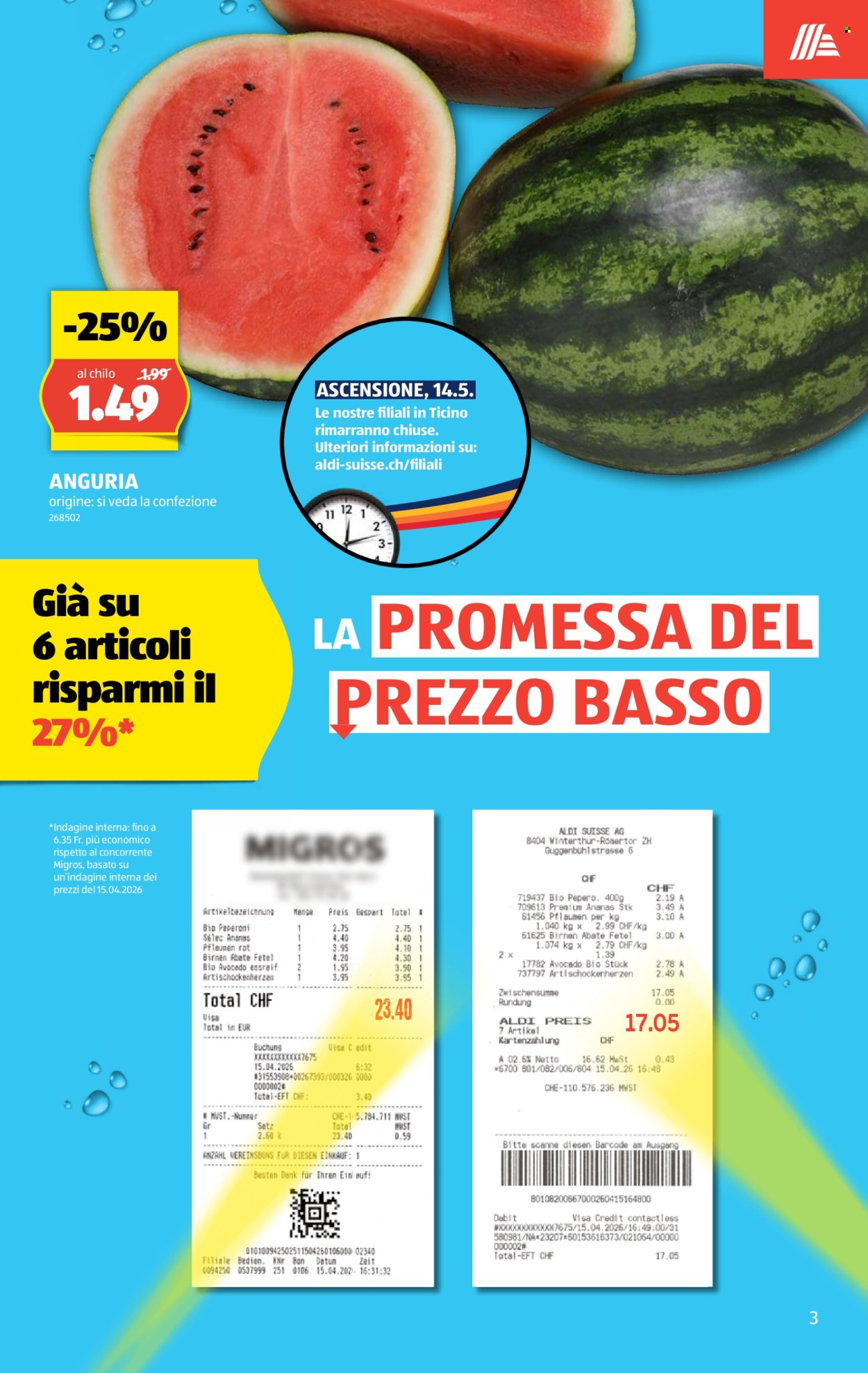 Volantino Aldi - 13.5.2026 - 20.5.2026. Pagina 3. Pagina 3