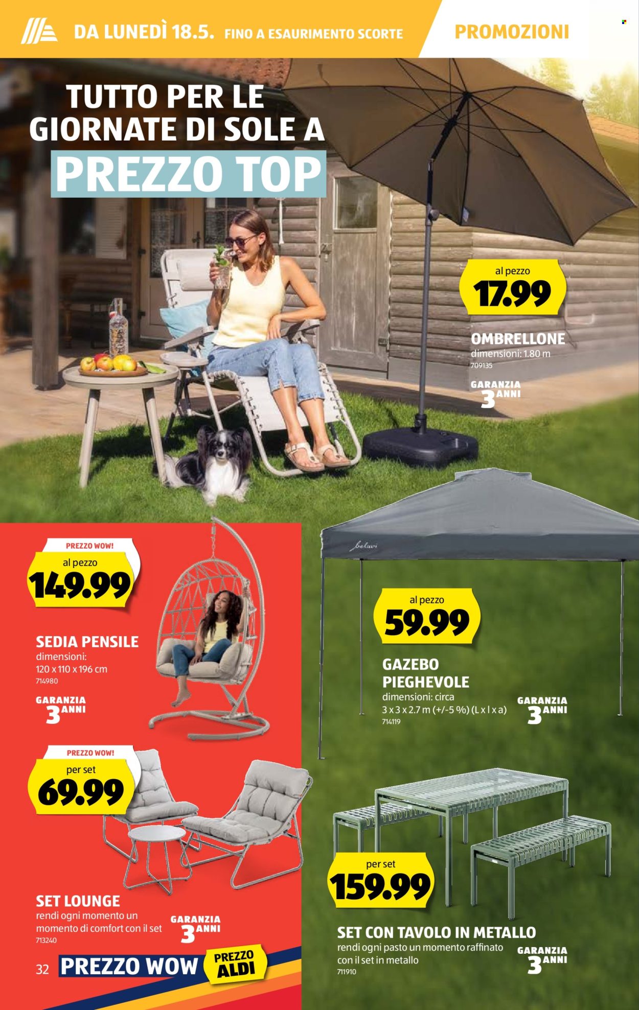 Volantino Aldi - 13.5.2026 - 20.5.2026. Pagina 32. Pagina 32