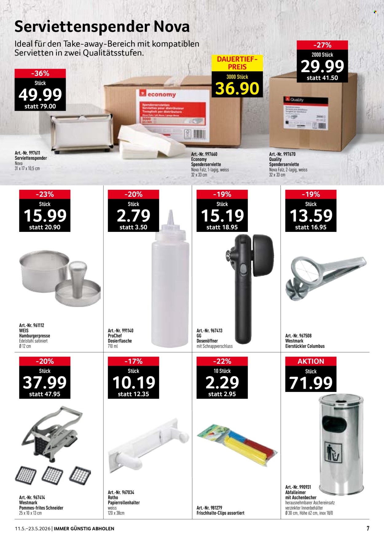 Volantino Prodega - 11.5.2026 - 23.5.2026. Pagina 7. Pagina 7