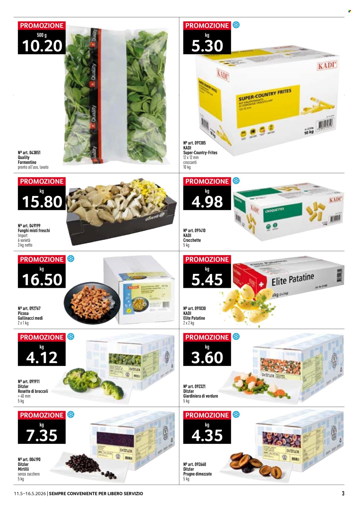 Volantino Prodega - 11.5.2026 - 16.5.2026. Pagina 3. Pagina 3