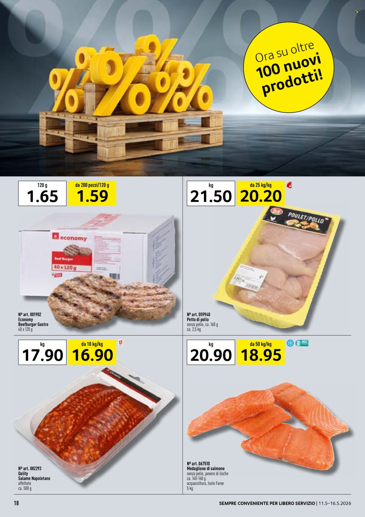 Volantino Prodega - 11.5.2026 - 16.5.2026. Pagina 18. Pagina 18