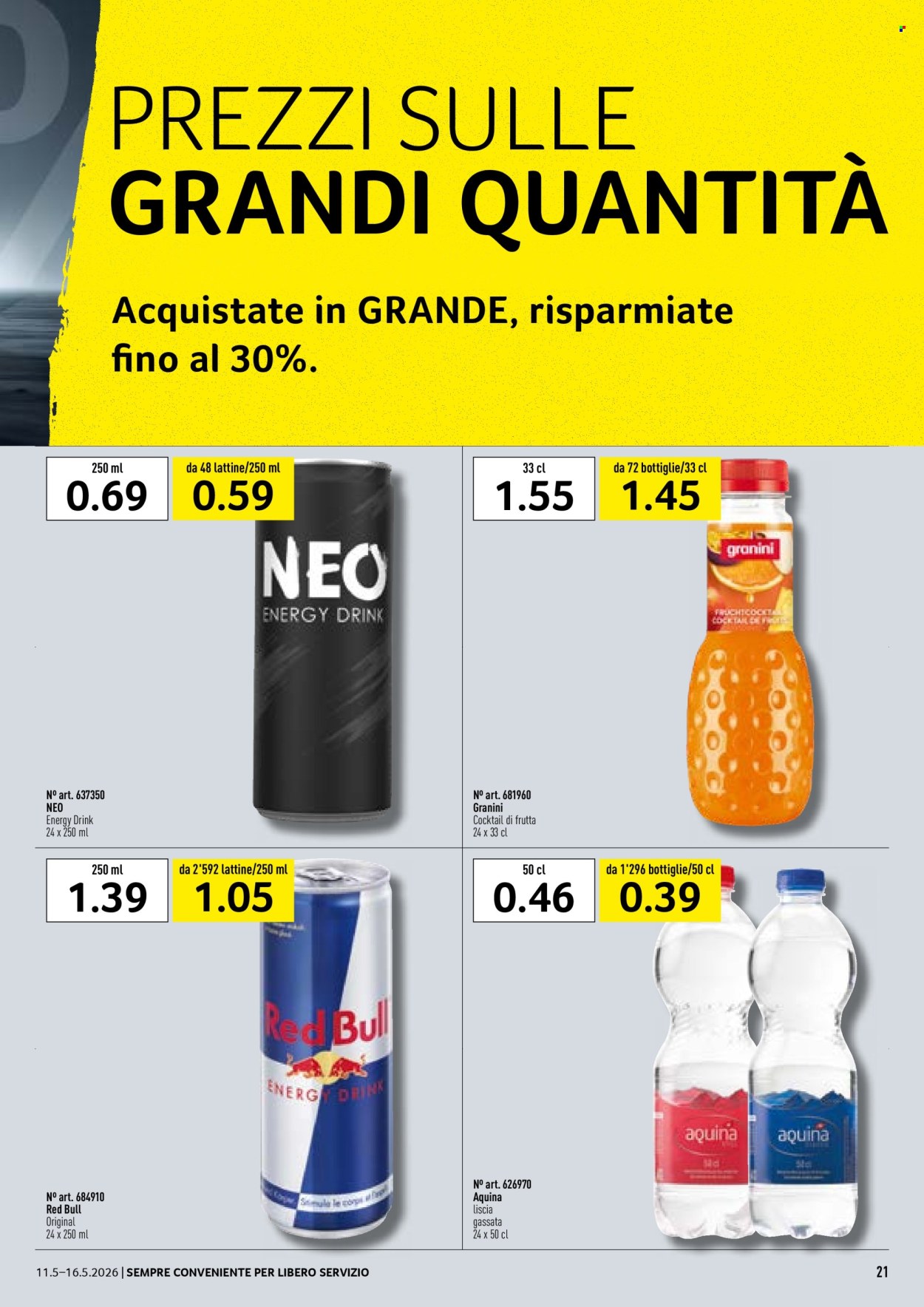 Volantino Prodega - 11.5.2026 - 16.5.2026. Pagina 21. Pagina 21