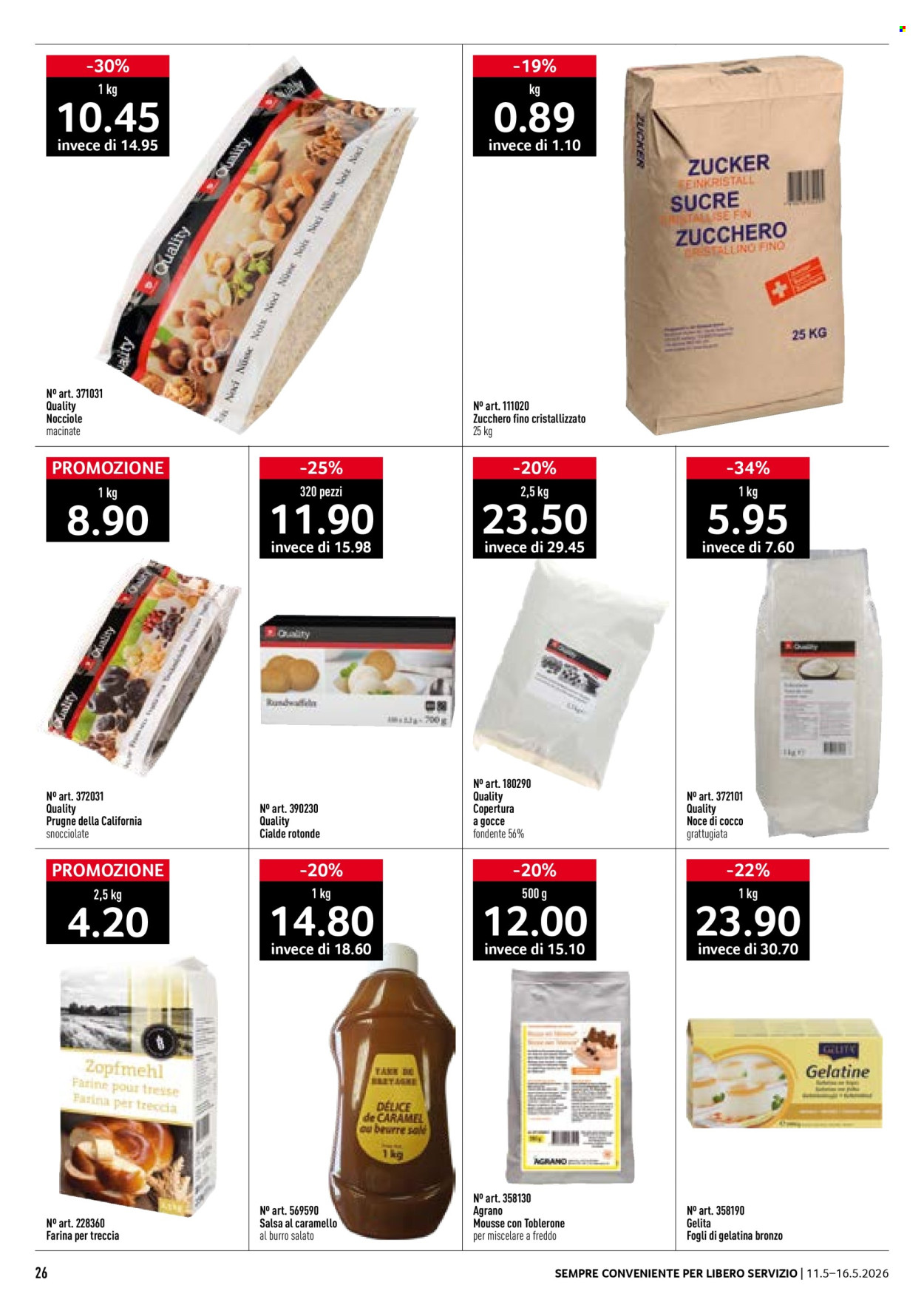 Volantino Prodega - 11.5.2026 - 16.5.2026. Pagina 26. Pagina 26