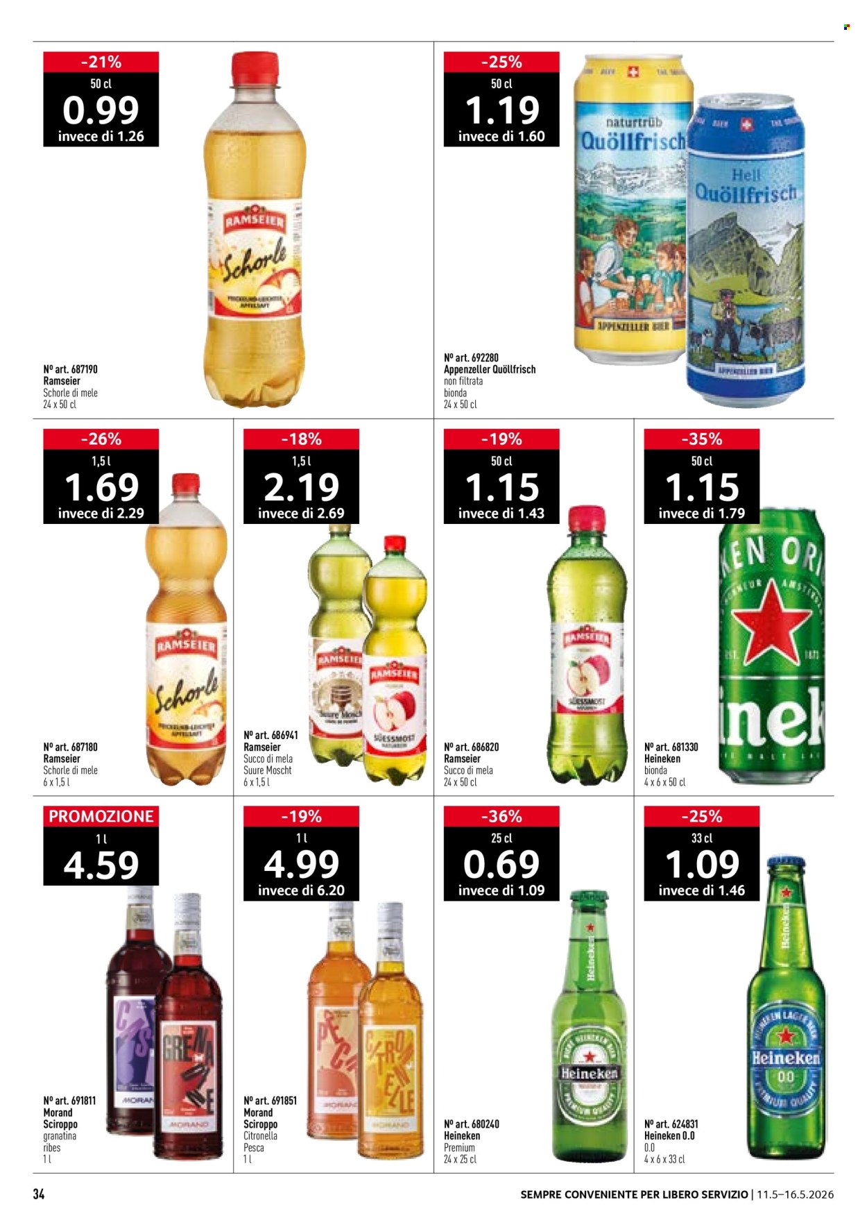 Volantino Prodega - 11.5.2026 - 16.5.2026. Pagina 34. Pagina 34