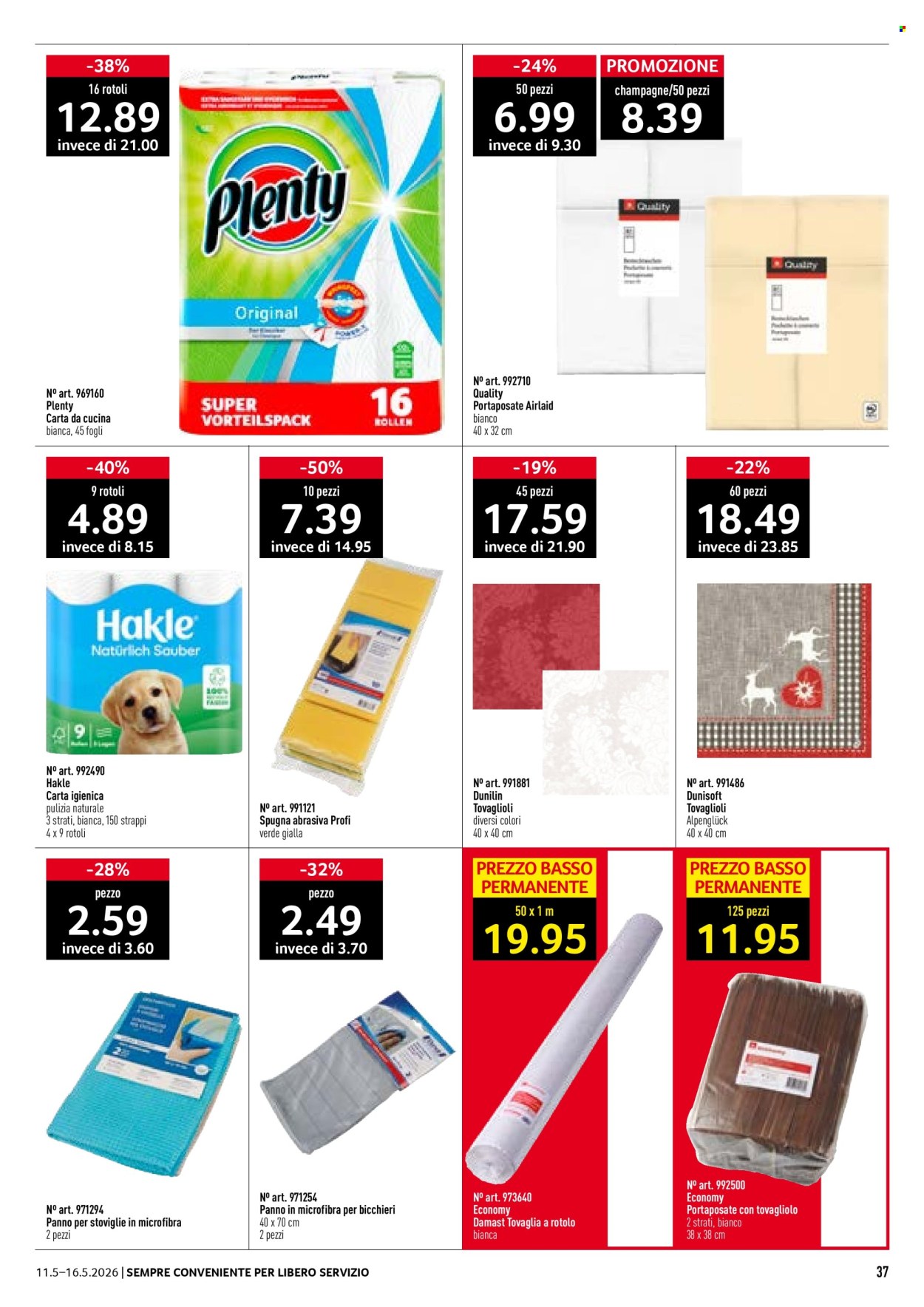 Volantino Prodega - 11.5.2026 - 16.5.2026. Pagina 37. Pagina 37