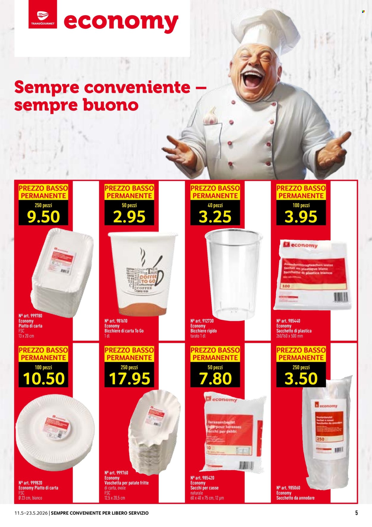 Volantino Prodega - 11.5.2026 - 23.5.2026. Pagina 5. Pagina 5