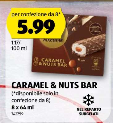 CARAMEL & NUTS BAR