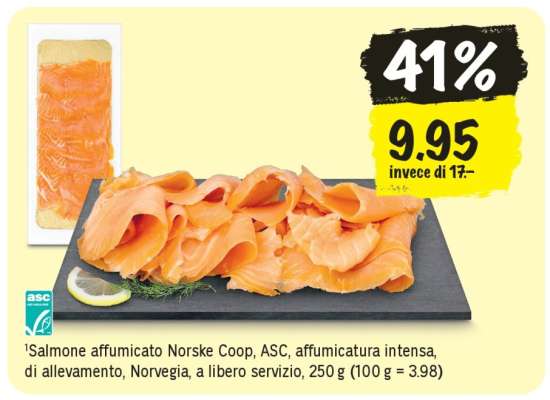Salmone affumicato Norske Coop