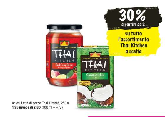 Latte di cocco Thai Kitchen, 250 ml