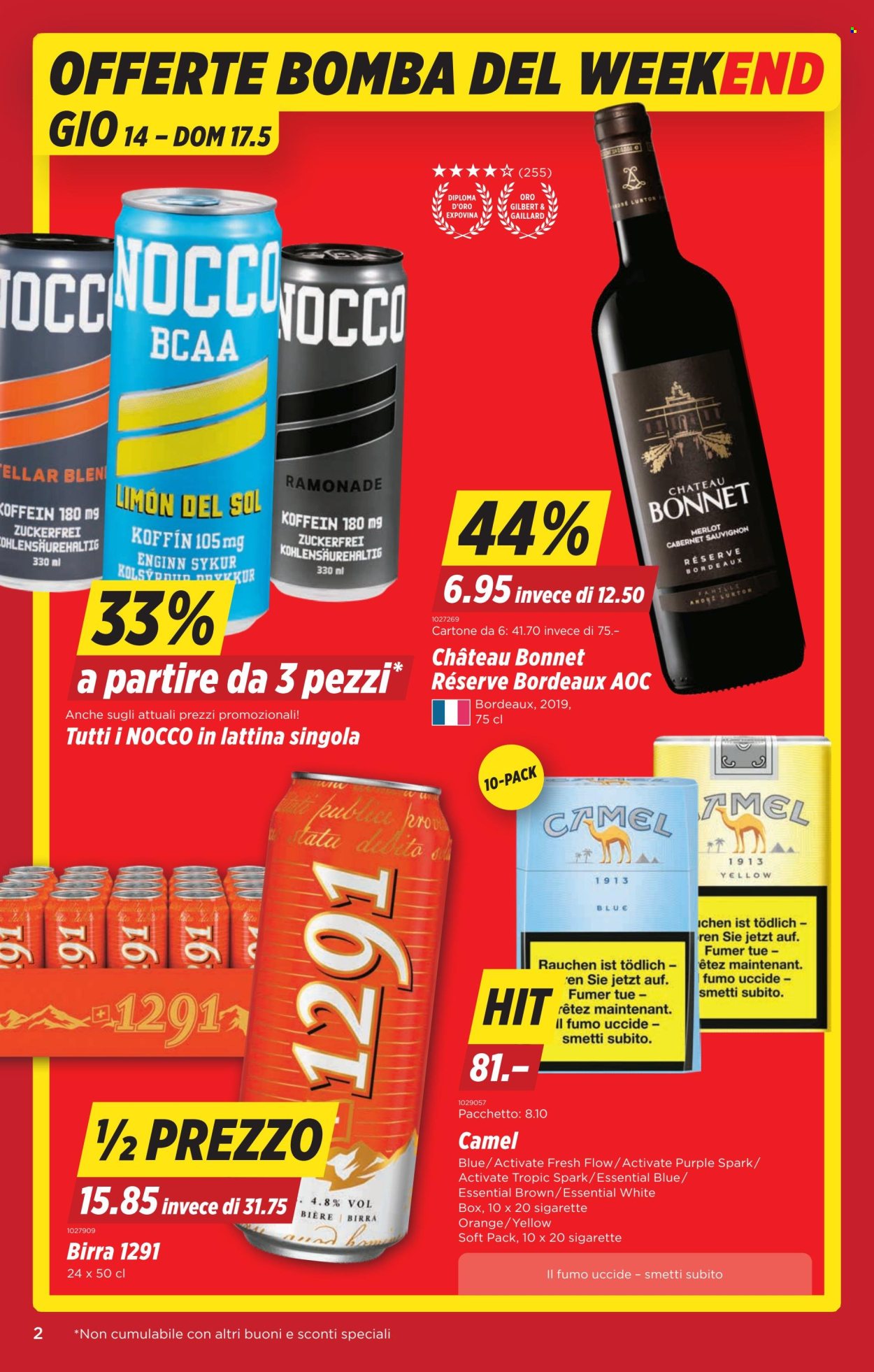 Volantino Denner - 14.5.2026 - 20.5.2026. Pagina 2. Pagina 2