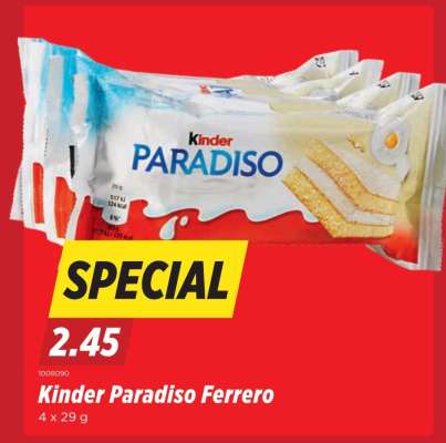 Kinder Paradiso Ferrero