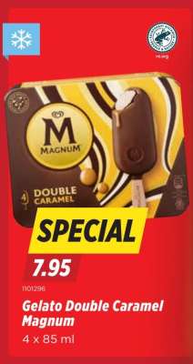 Gelato Double Caramel Magnum