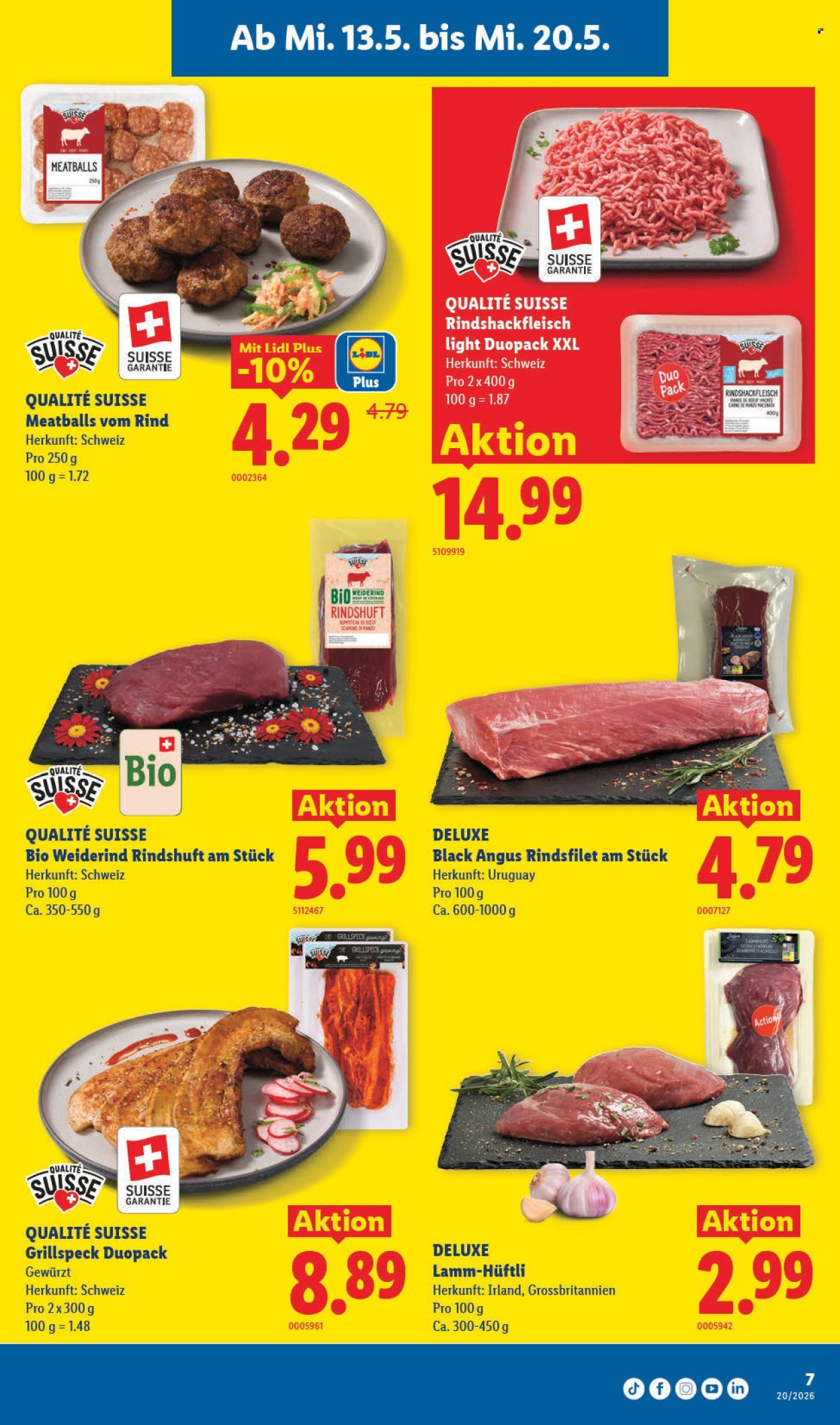 Volantino Lidl - 13.5.2026 - 20.5.2026. Pagina 7. Pagina 7