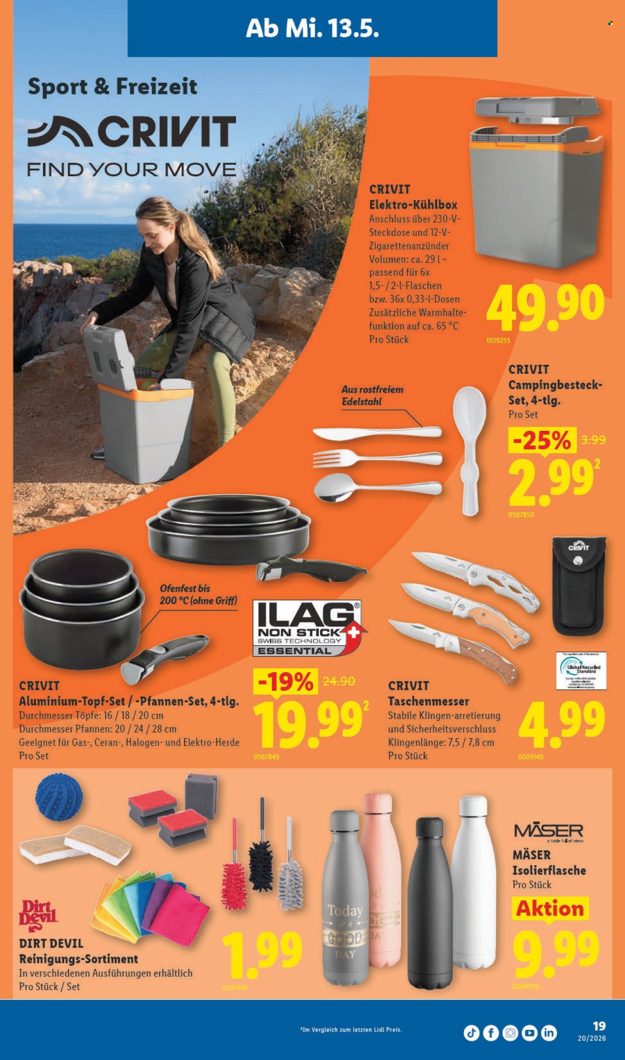 Volantino Lidl - 13.5.2026 - 20.5.2026. Pagina 19. Pagina 19
