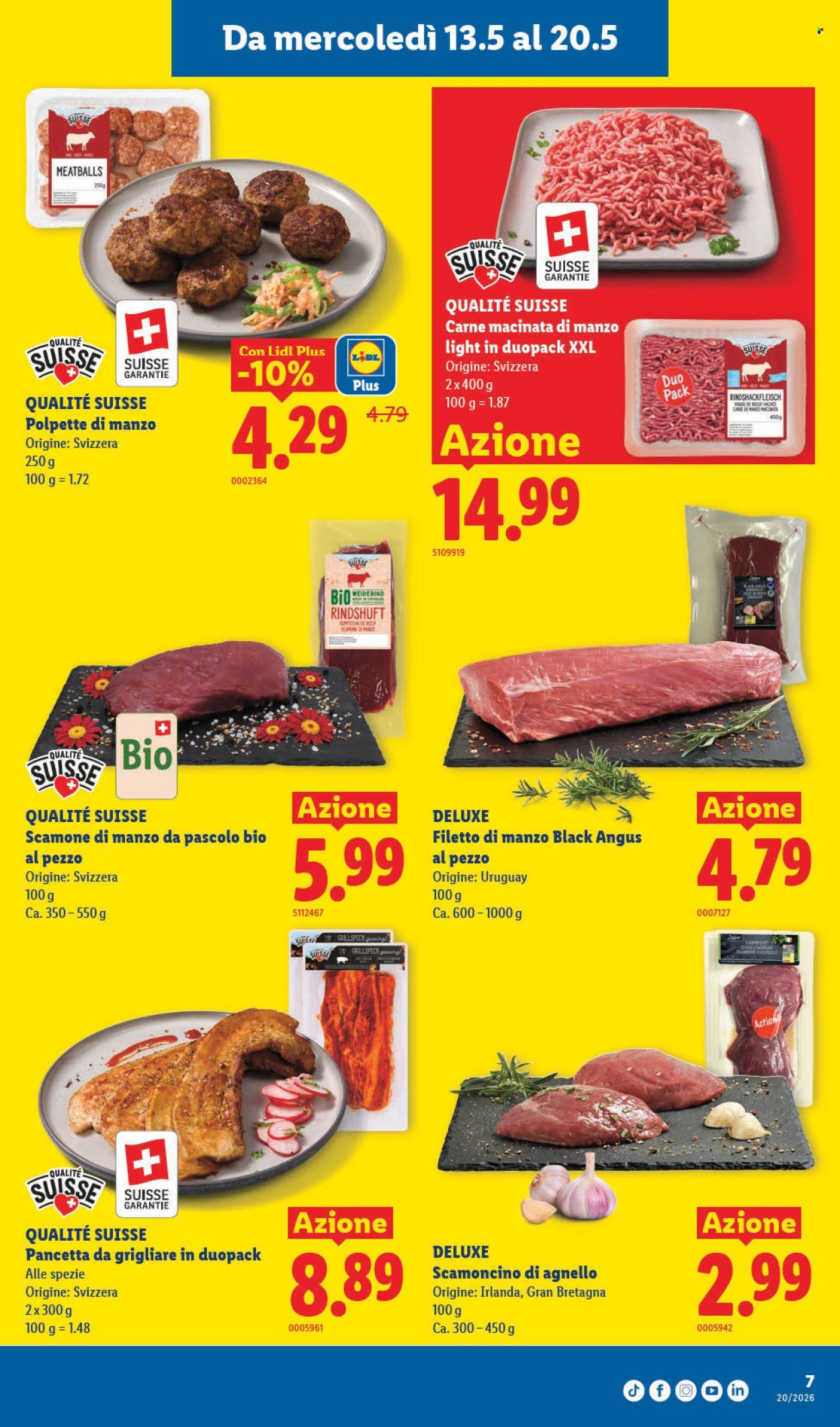 Volantino Lidl - 13.5.2026 - 20.5.2026. Pagina 7. Pagina 7