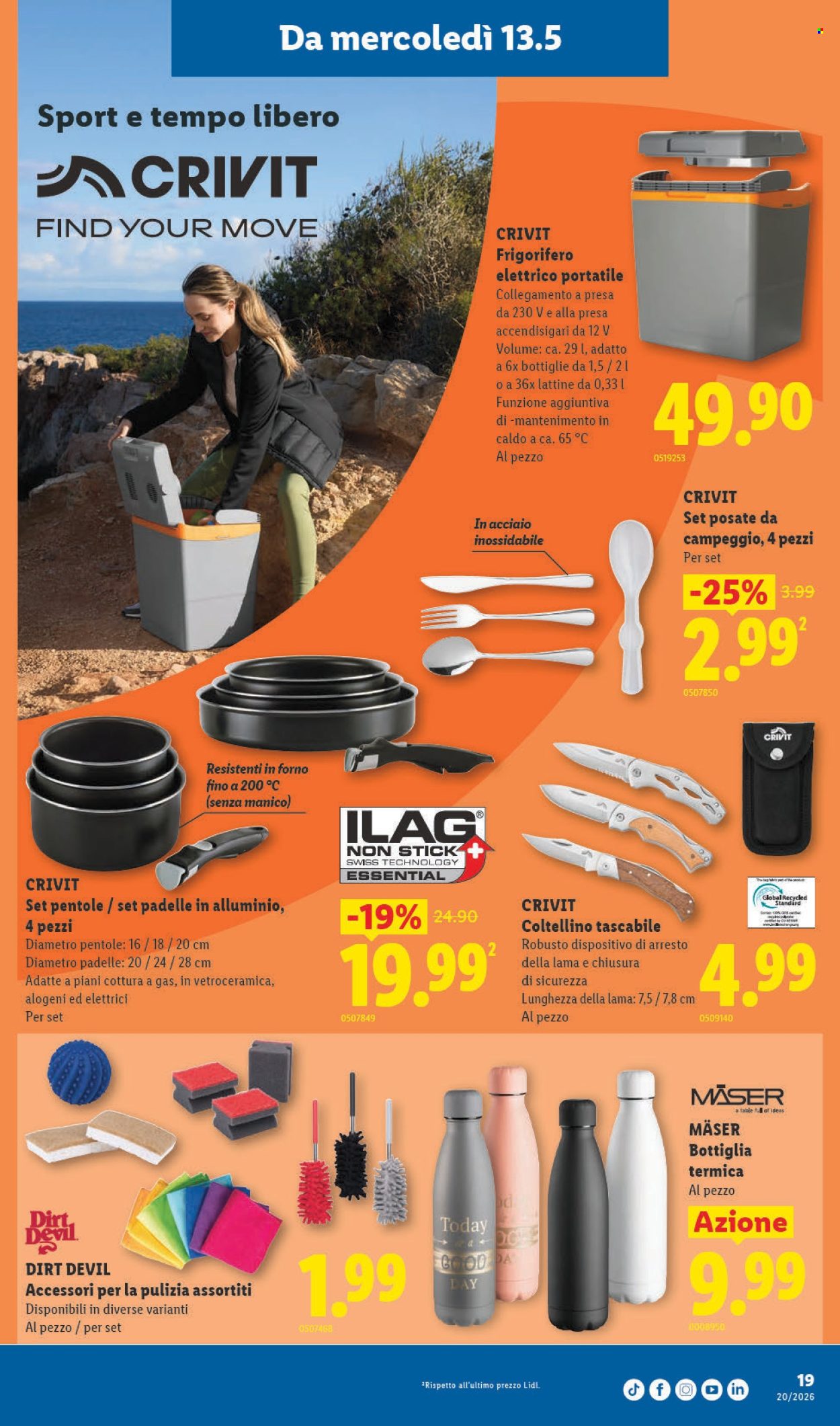 Volantino Lidl - 13.5.2026 - 20.5.2026. Pagina 19. Pagina 19