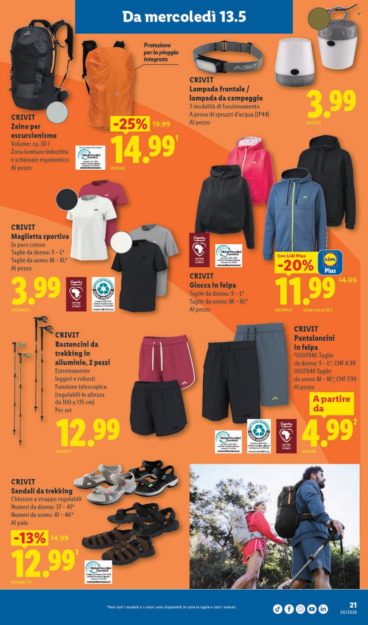 Volantino Lidl - 13.5.2026 - 20.5.2026. Pagina 21. Pagina 21