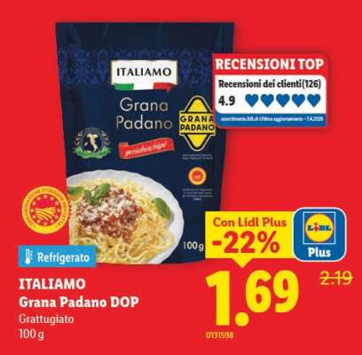 ITALIAMO Grana Padano DOP