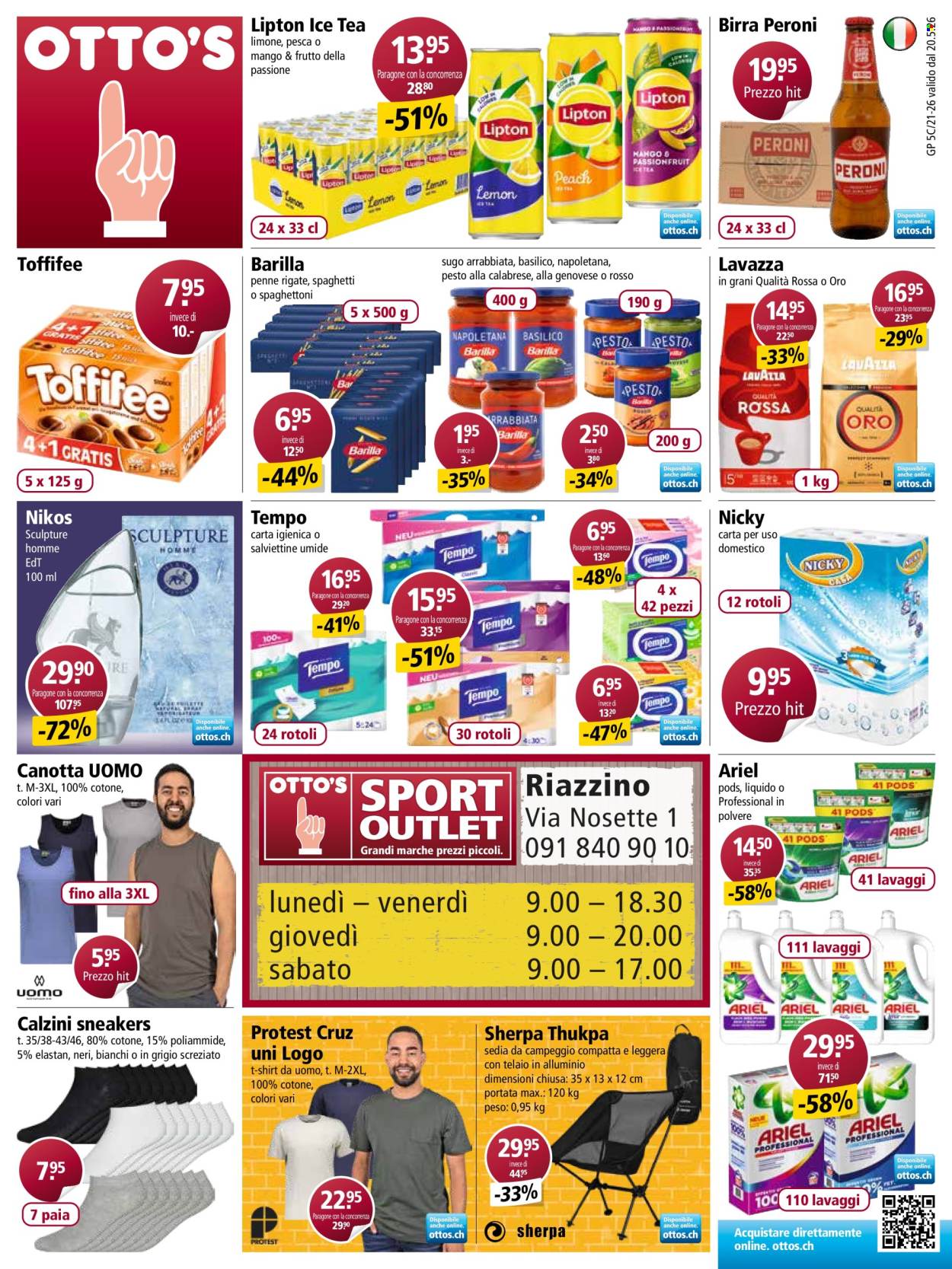 Volantino Otto's - 20.5.2026 - 26.5.2026. Pagina 1. Pagina 1
