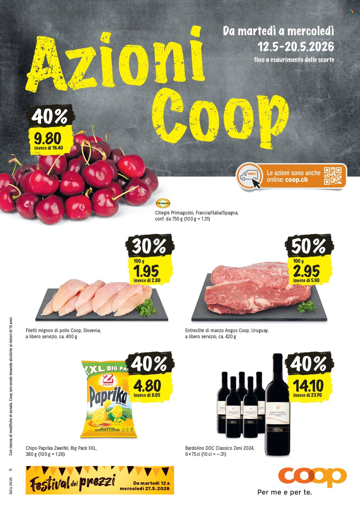 Volantino Coop - 12.5.2026 - 20.5.2026. Pagina 1. Pagina 1