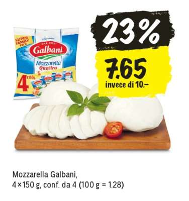 Mozzarella Galbani