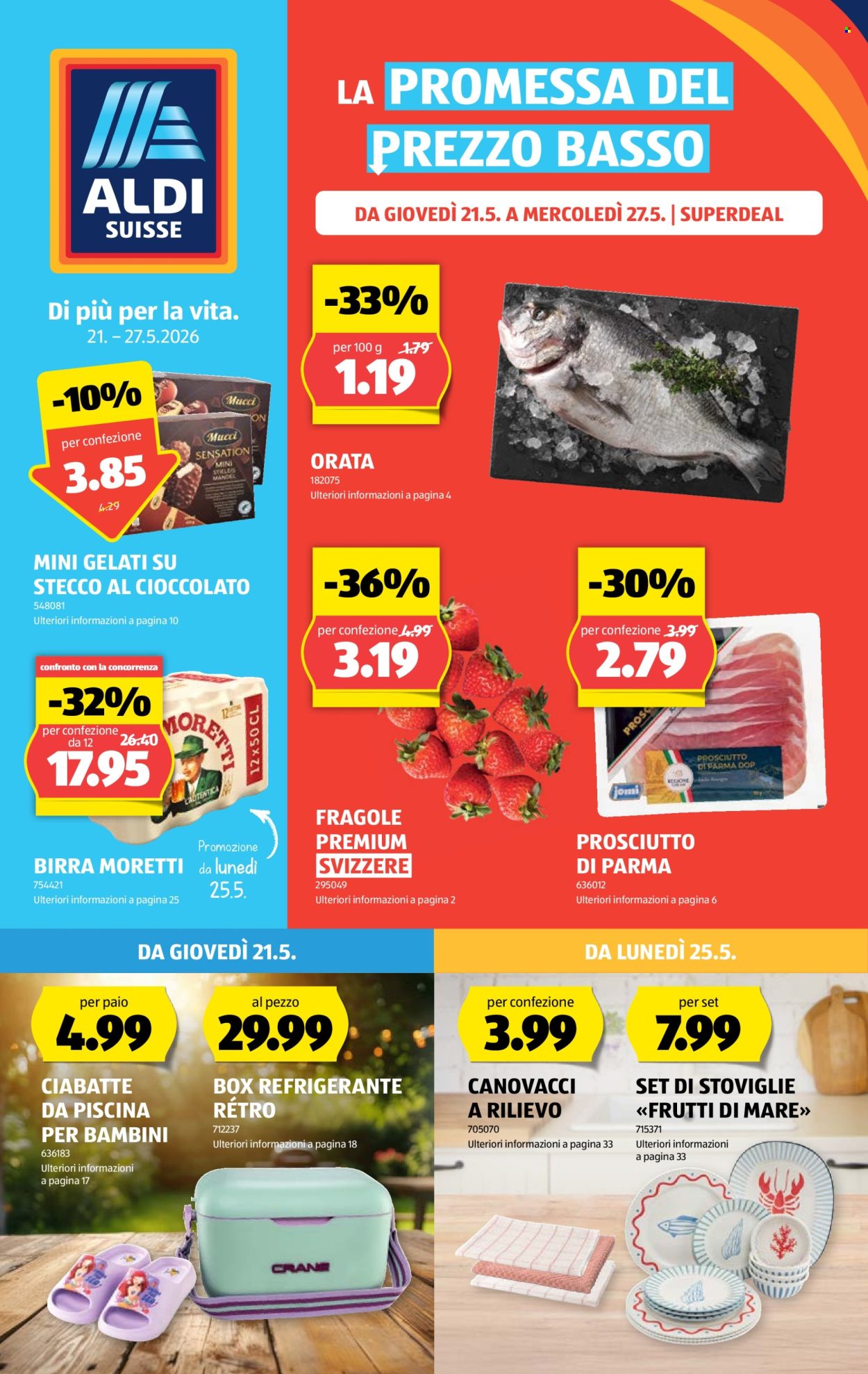 Volantino Aldi - 21.5.2026 - 27.5.2026. Pagina 1. Pagina 1