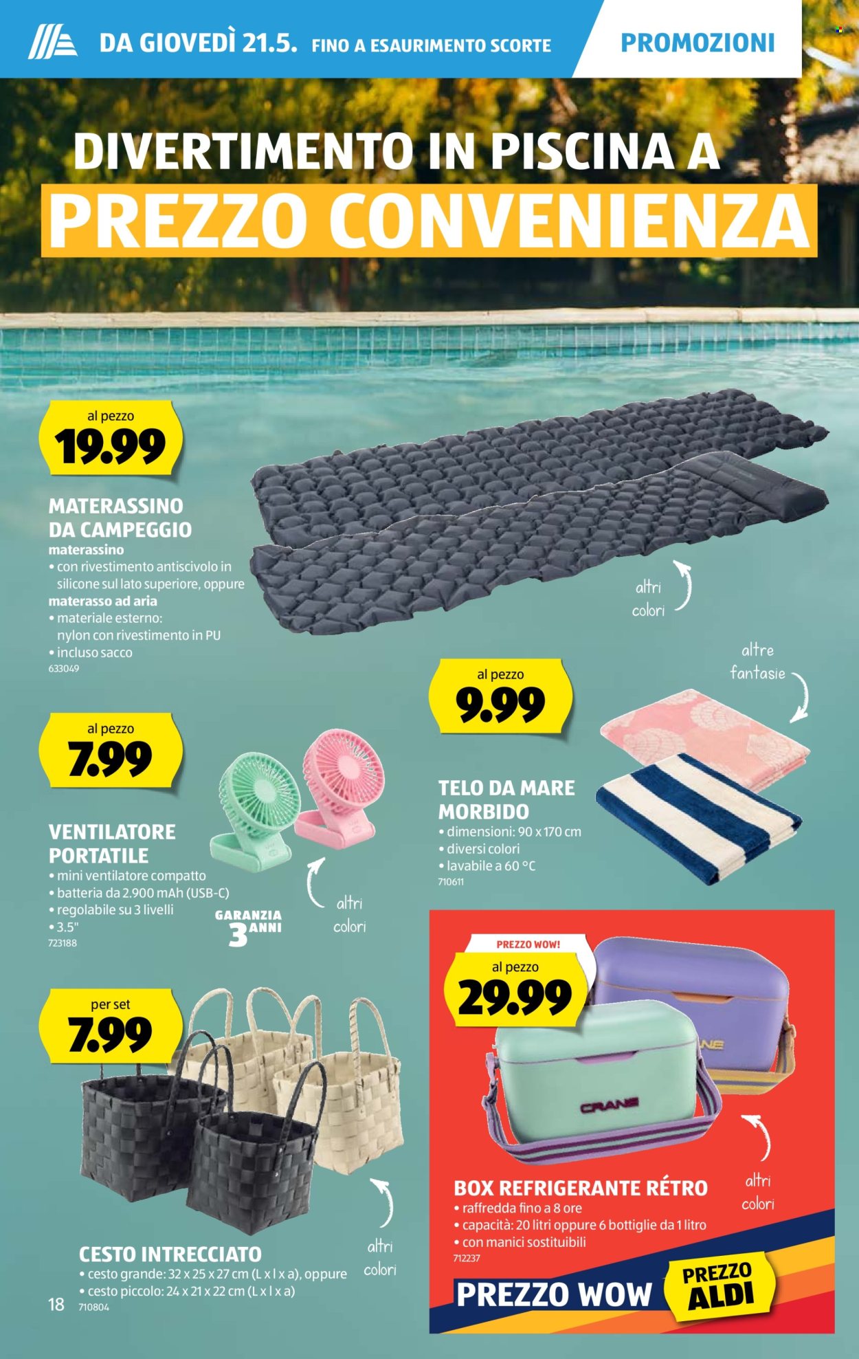 Volantino Aldi - 21.5.2026 - 27.5.2026. Pagina 18. Pagina 18