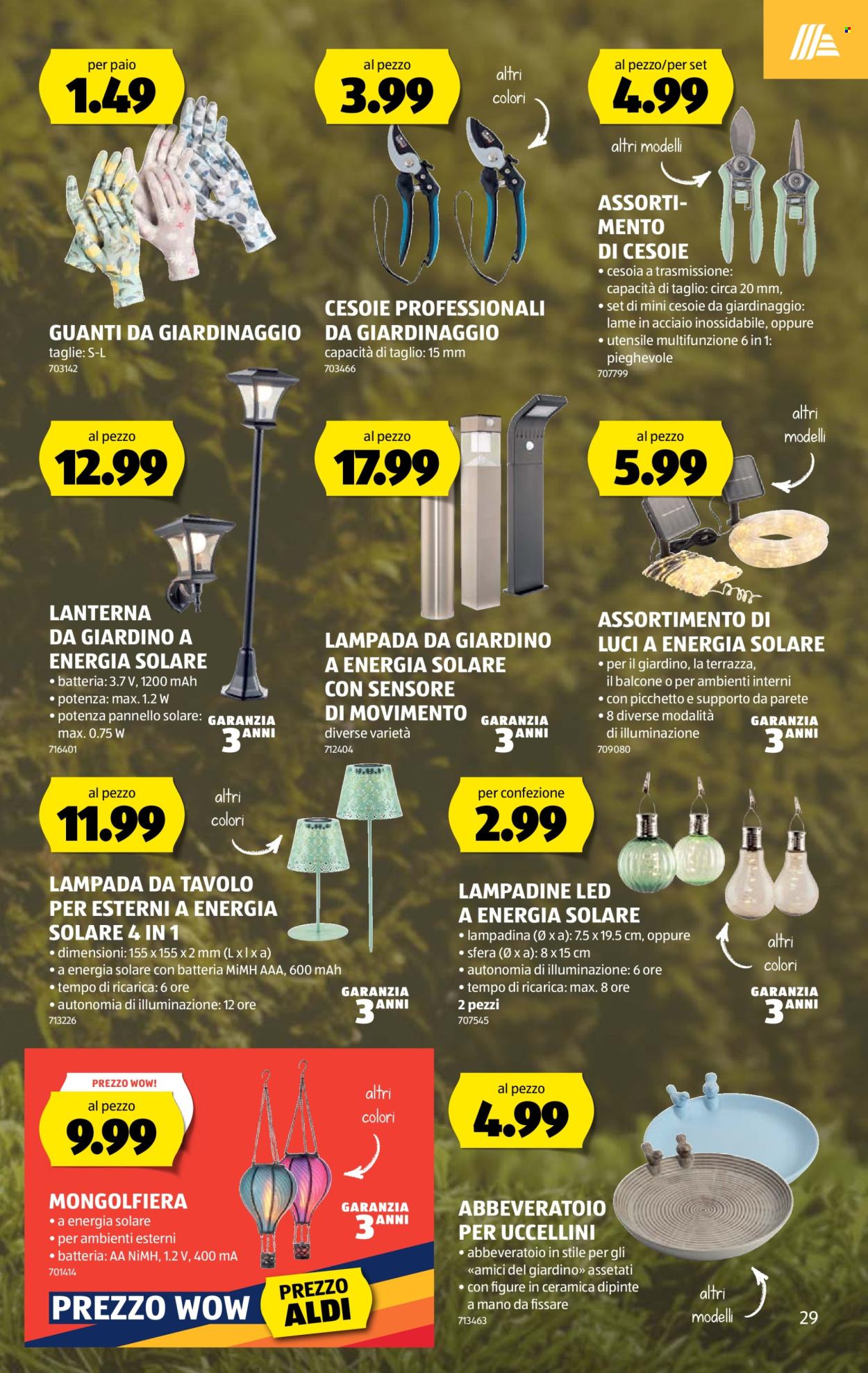 Volantino Aldi - 21.5.2026 - 27.5.2026. Pagina 29. Pagina 29