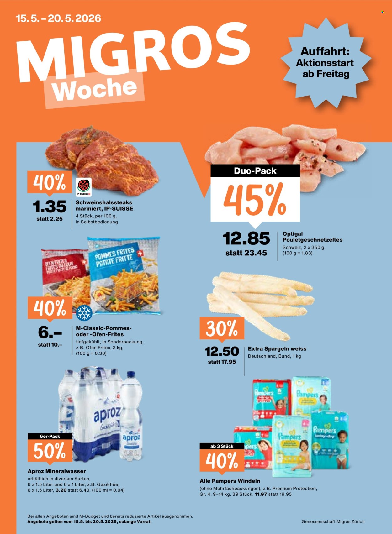 Volantino Migros - 15.5.2026 - 20.5.2026. Pagina 1. Pagina 1