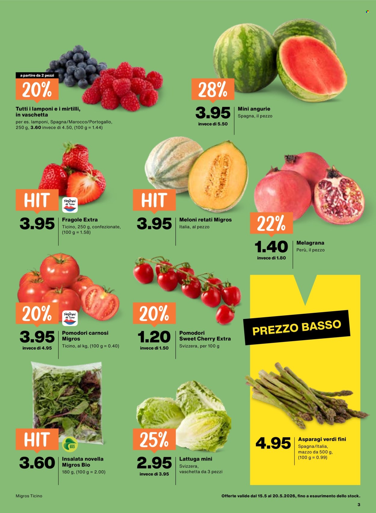 Volantino Migros - 15.5.2026 - 20.5.2026. Pagina 3. Pagina 3