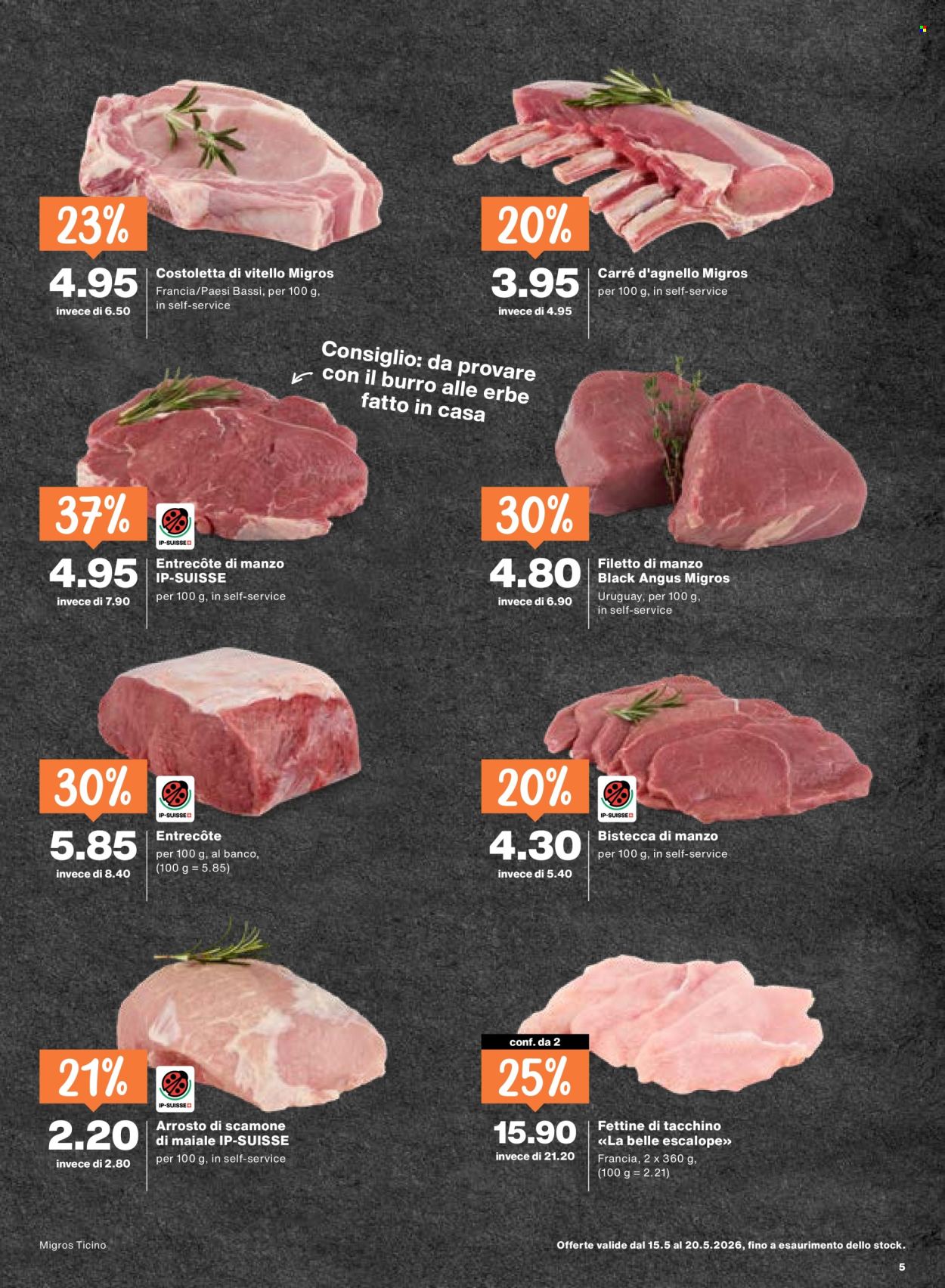 Volantino Migros - 15.5.2026 - 20.5.2026. Pagina 5. Pagina 5