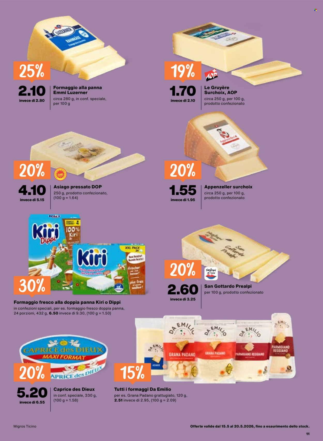 Volantino Migros - 15.5.2026 - 20.5.2026. Pagina 11. Pagina 11