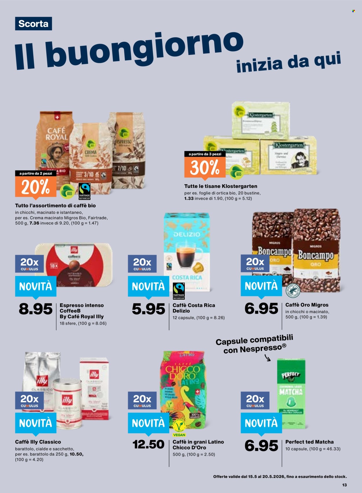 Volantino Migros - 15.5.2026 - 20.5.2026. Pagina 13. Pagina 13