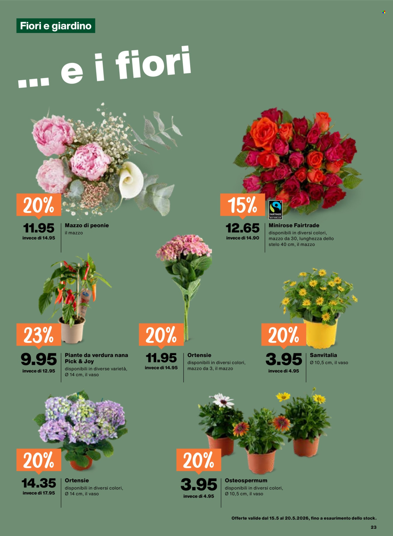 Volantino Migros - 15.5.2026 - 20.5.2026. Pagina 23. Pagina 23