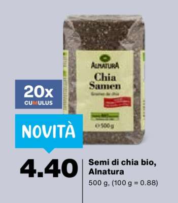 Semi di chia bio, Alnatura