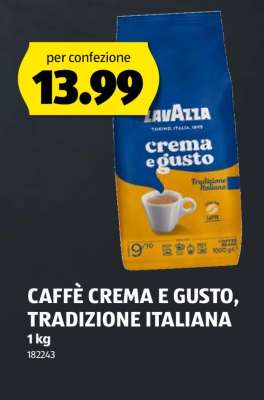 CAFFÈ CREMA E GUSTO, TRADIZIONE ITALIANA