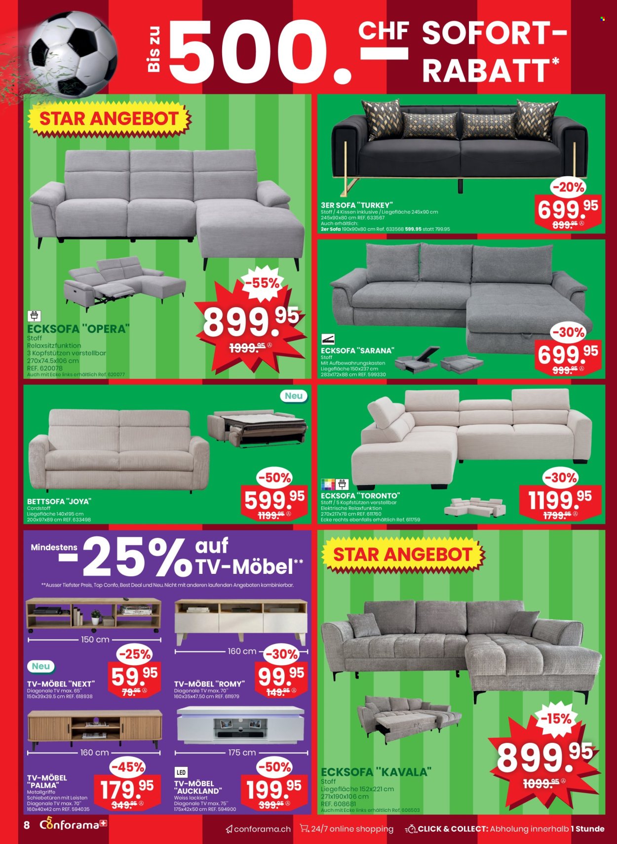 Volantino Conforama - 13.5.2026 - 2.6.2026. Pagina 8. Pagina 8