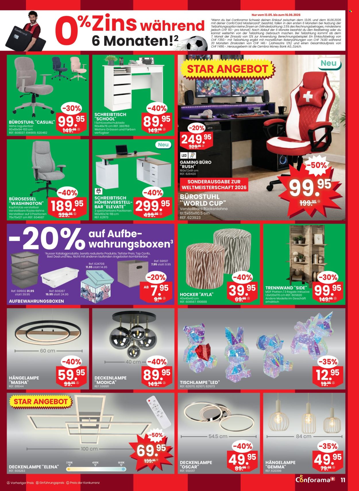 Volantino Conforama - 13.5.2026 - 2.6.2026. Pagina 11. Pagina 11