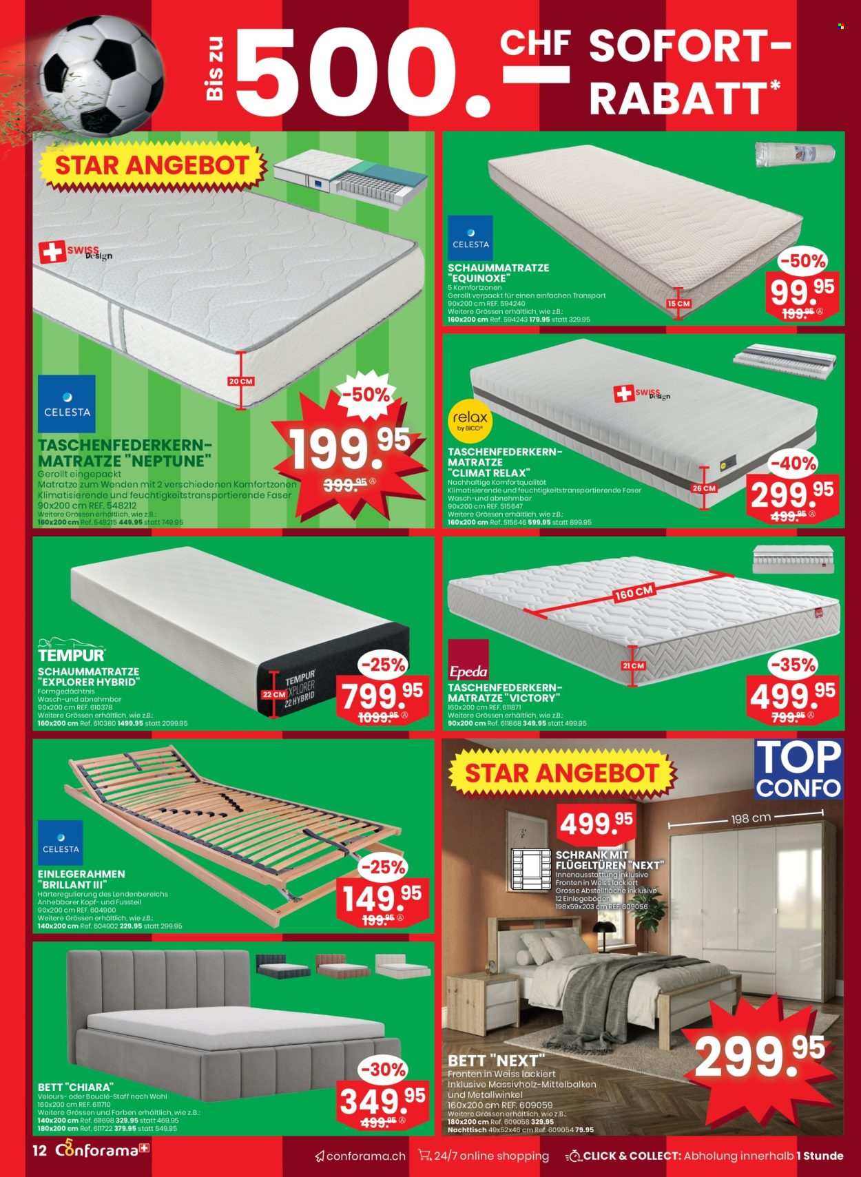Volantino Conforama - 13.5.2026 - 2.6.2026. Pagina 12. Pagina 12